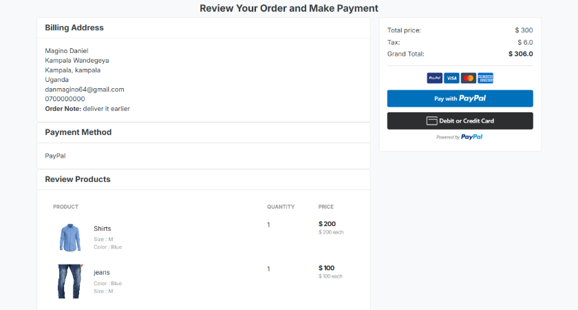 The Shop – Django E-commerce Platform