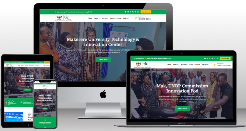 Makerere University Technology & Innovation Center (MUTIC) Website