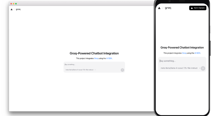 Groq-Powered General Purpose Chatbot