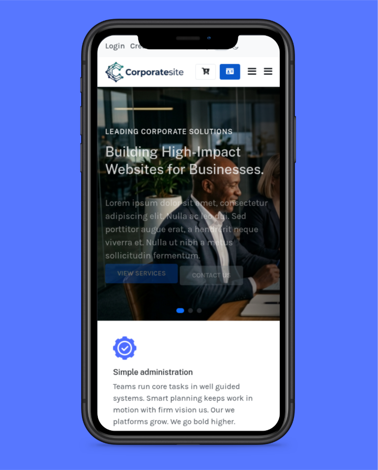 Corporate Site (Joomla 5 CMS)