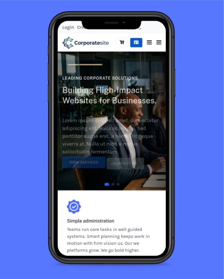 Corporate Site (Joomla 5 CMS)