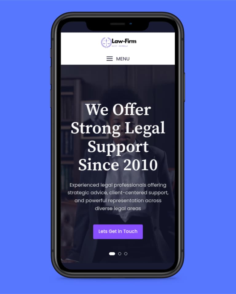 LawFirm website (cms)