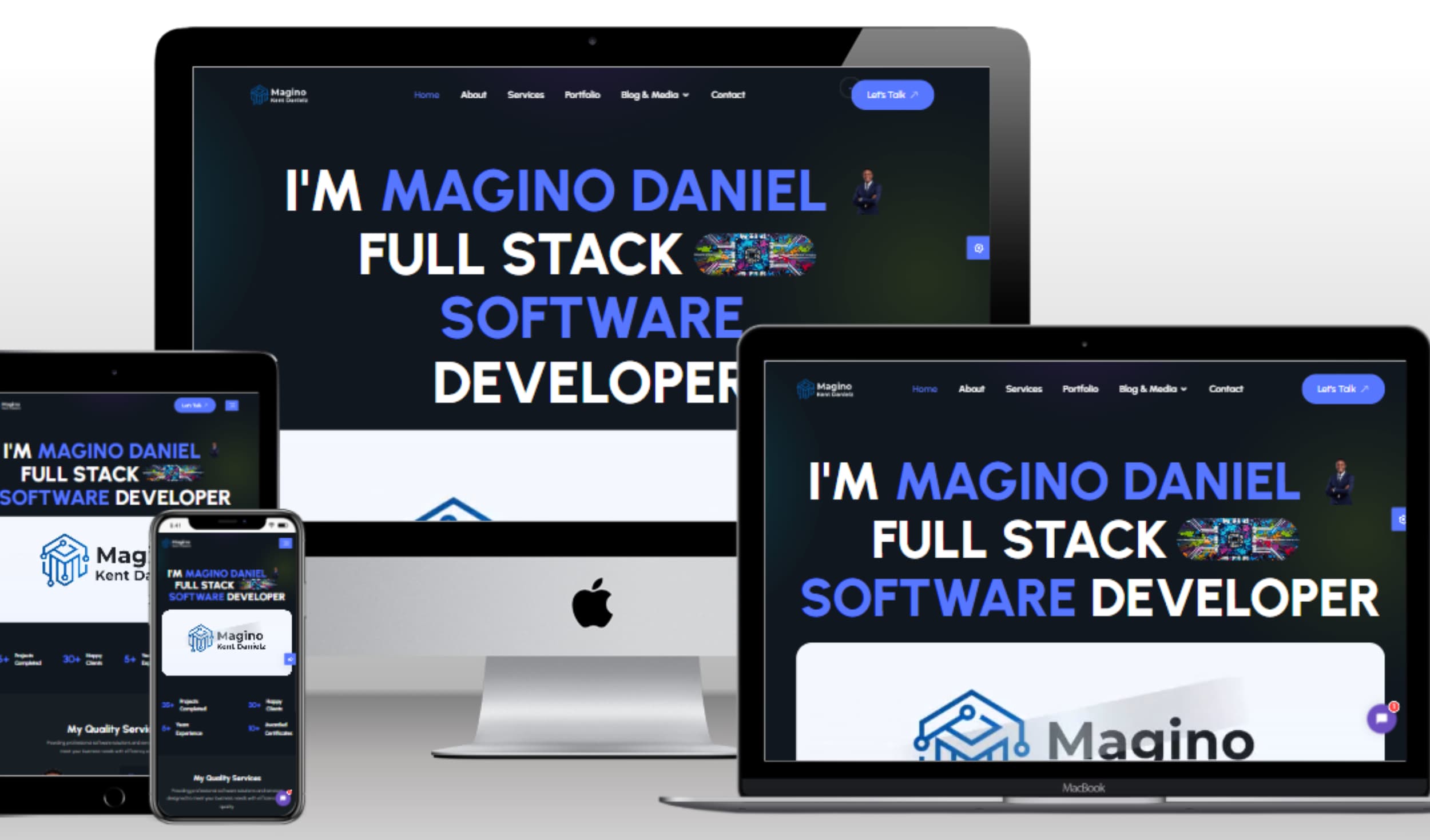 Personal Portfolio CMS Platform