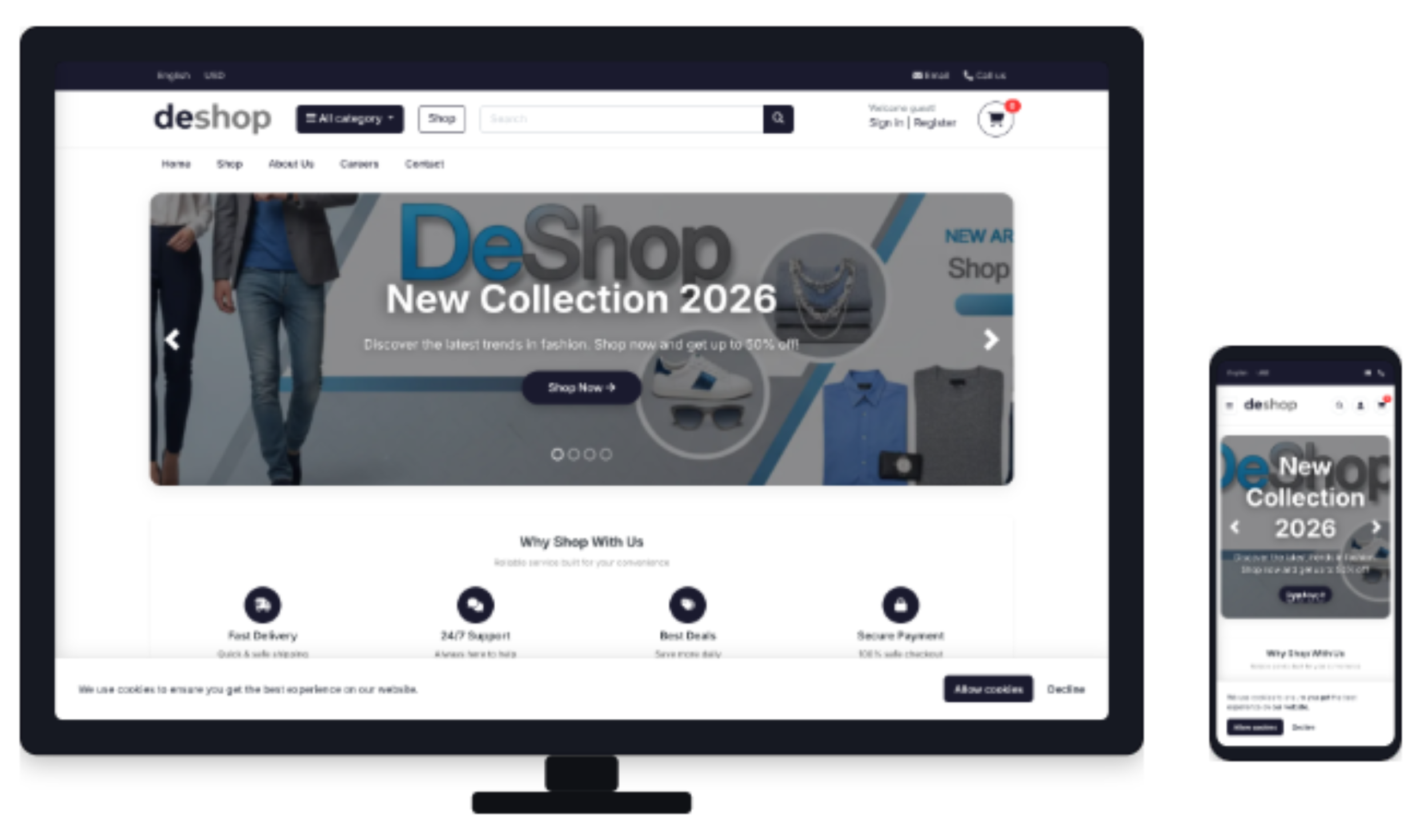 The Shop – Django E-commerce Platform
